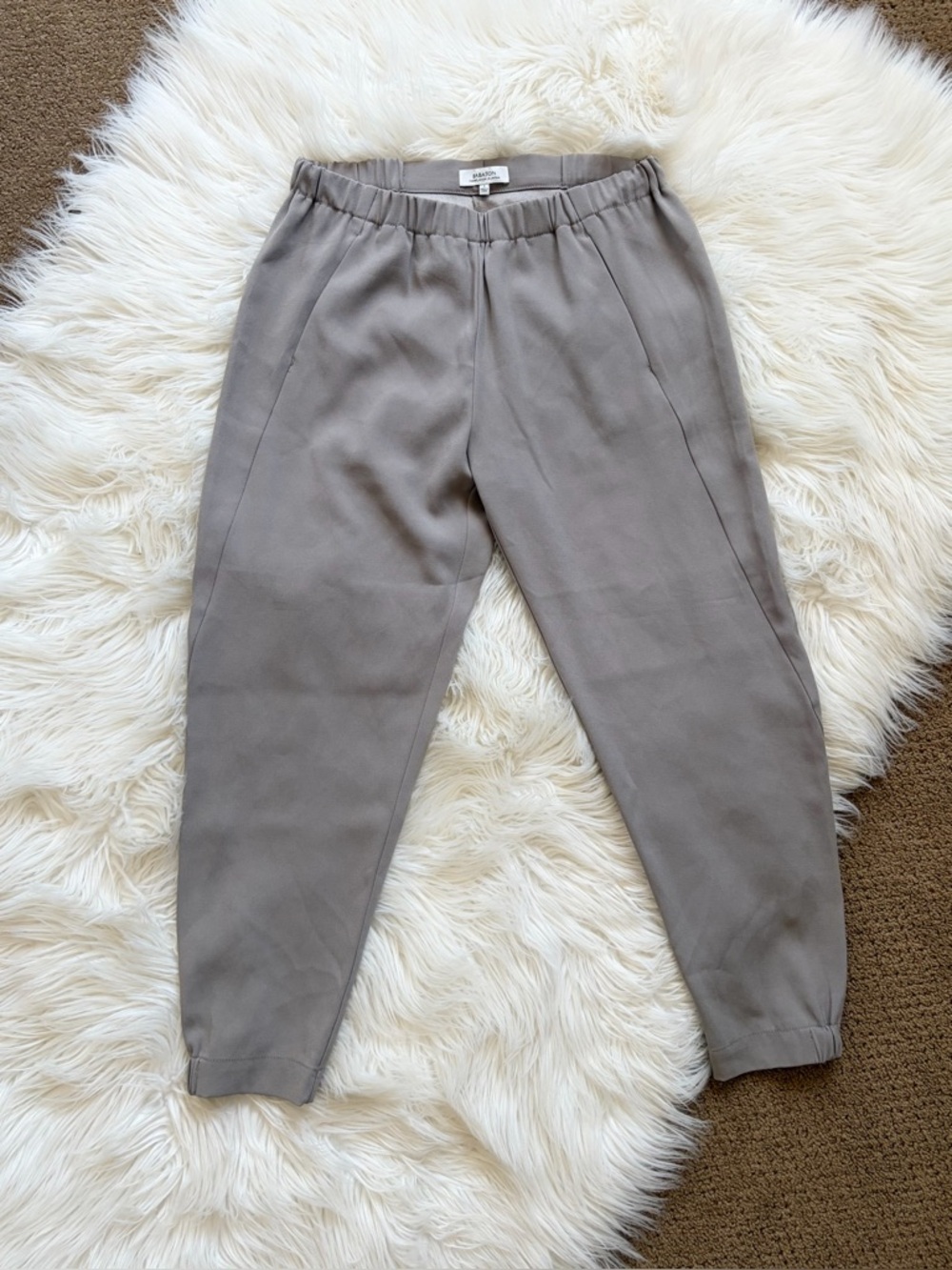 Babaton Dexter Crepe Cropped Pants Small S